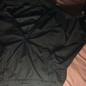All black nike windbreaker